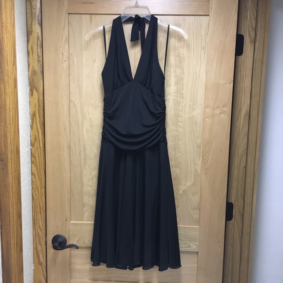 Dress Barn Dresses & Skirts - Little black halter dress lbd size 8 Dress Barn Dresses & Skirts - Little black halter dress lbd size 8